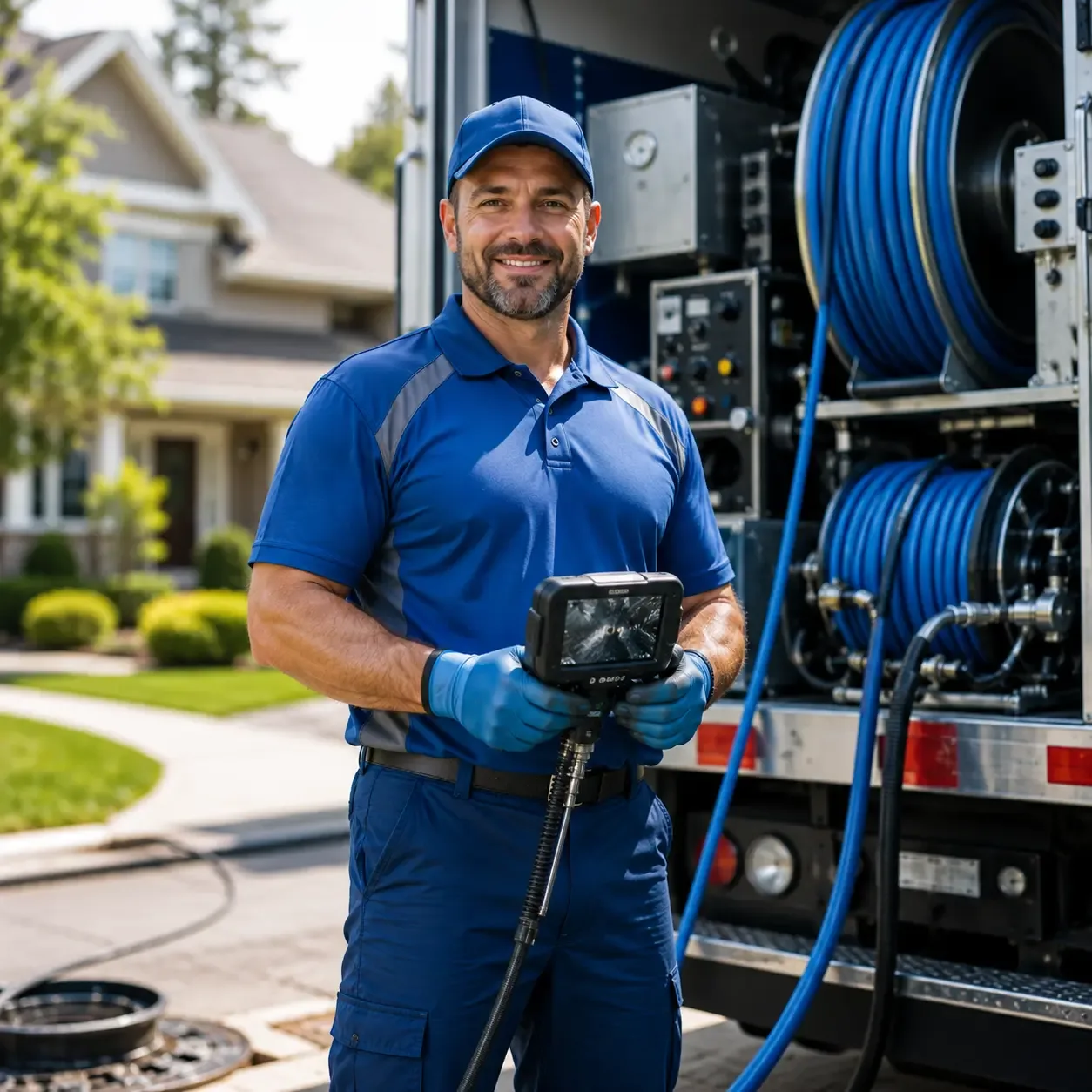 Local outdoor drain cleaning specialists in Meridian, NY